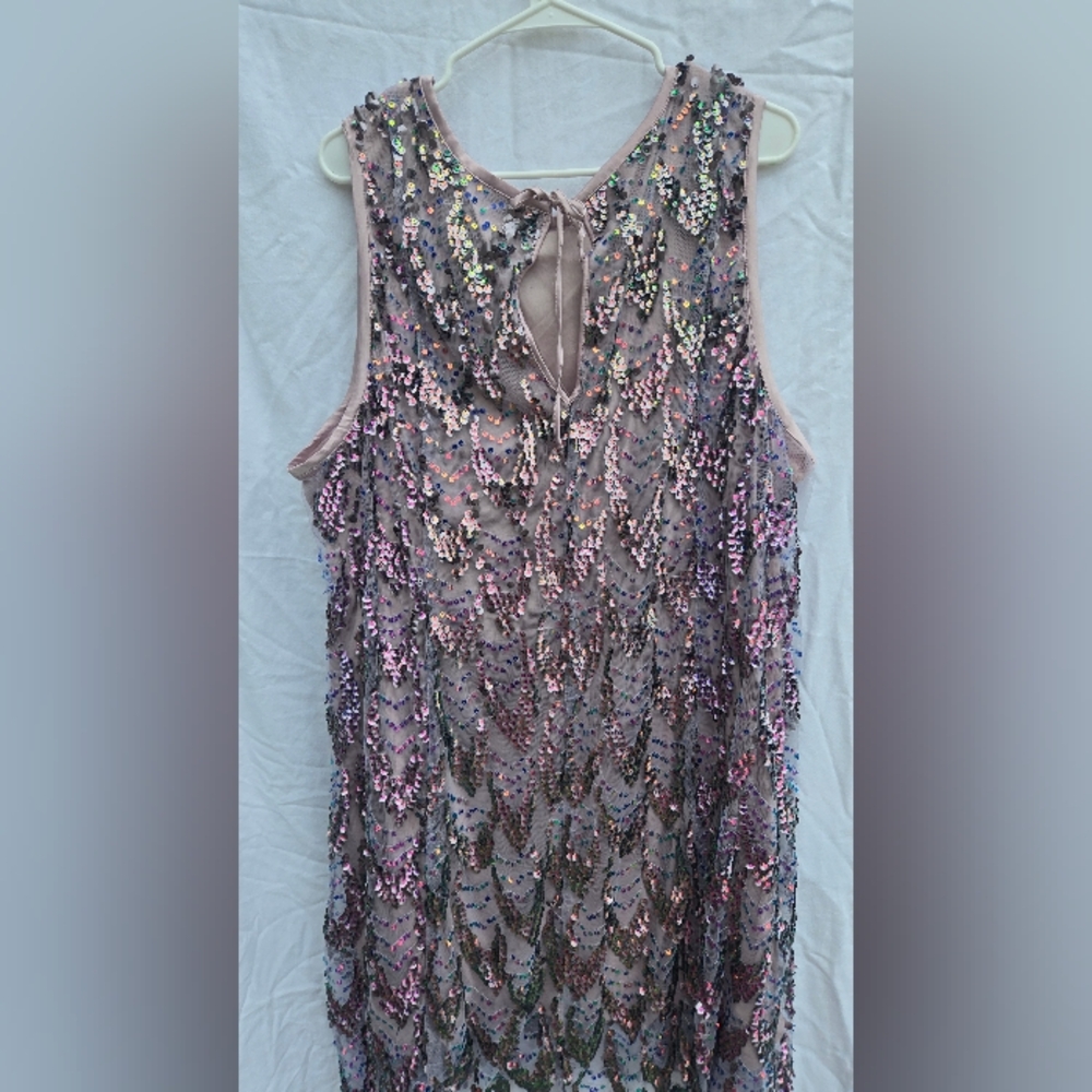 Torrid Multicolor Sequin Mini Dress - Picture 4 of 5